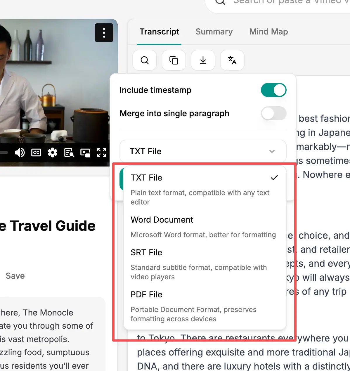 Download the Transcript in the Format You Need