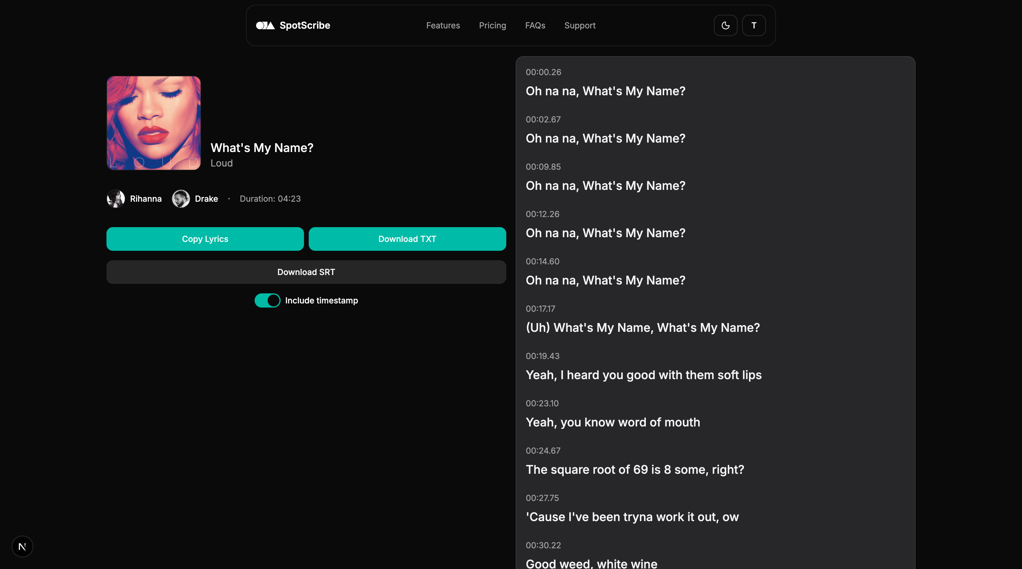 SpotScribe App Image