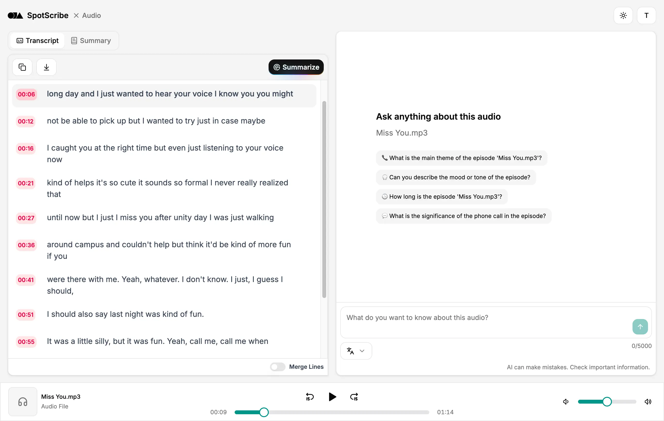 Convert Voice Recording to Text
